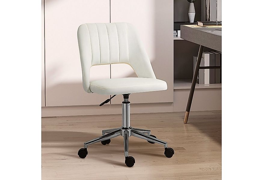 Vinsetto Bürostuhl Höhenverstellbarer Drehstuhl mit Nahtlinien-Design (Schr günstig online kaufen