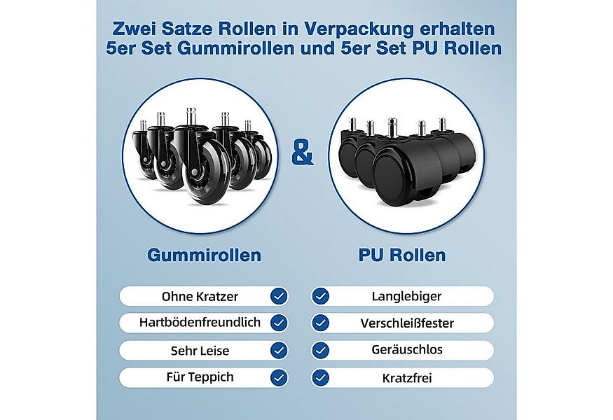 Homimaster Bürostuhl Bürostuhl, Schreibtischstuhl Ergonomisch mit Klappbare günstig online kaufen