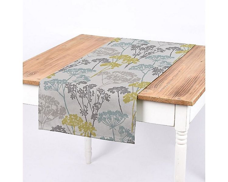 SCHÖNER LEBEN. Tischläufer SCHÖNER LEBEN. Tischläufer Blumen Gräser Mineral günstig online kaufen