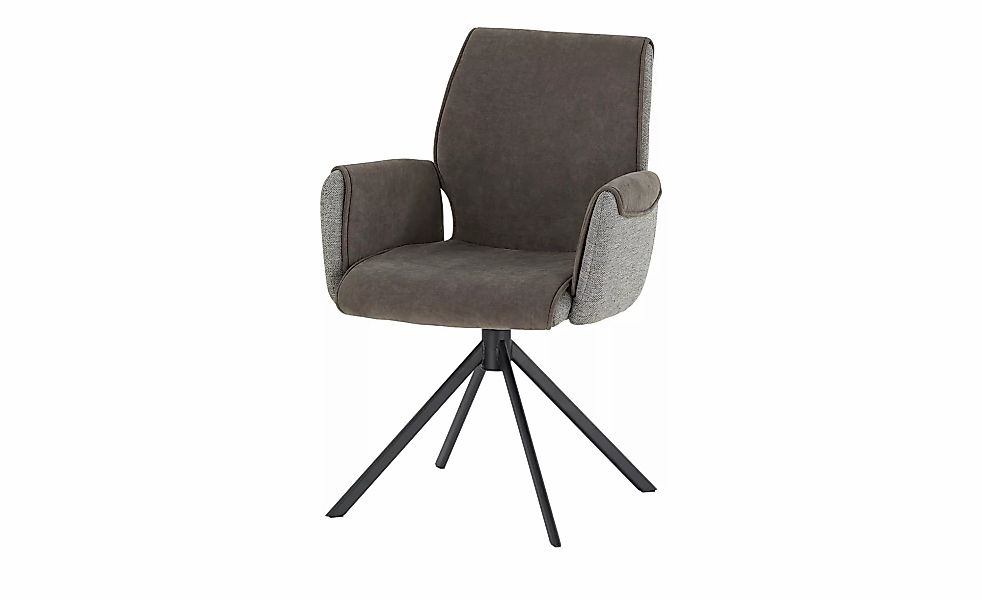 uno Esszimmerstuhl drehbar Diana ¦ grau ¦ Maße (cm): B: 62 H: 88,5 T: 63.0 günstig online kaufen