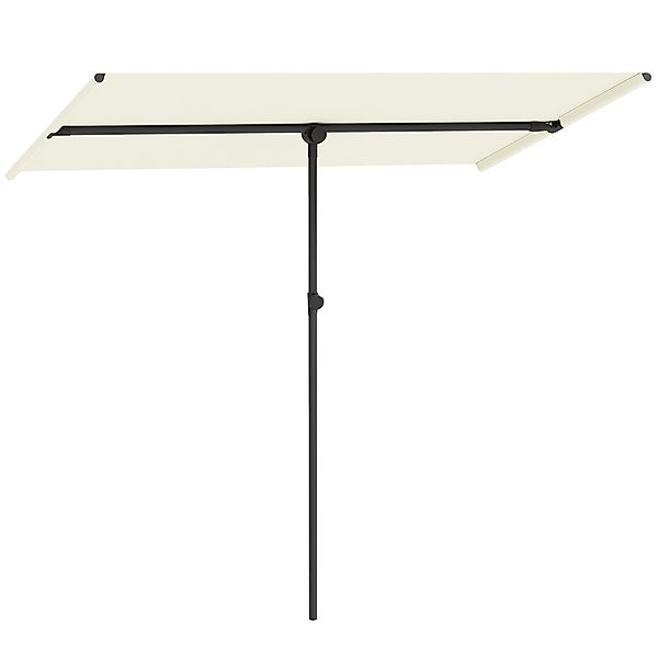 Outsunny Sonnenschirm 180 Grad drehbar, mit günstig online kaufen