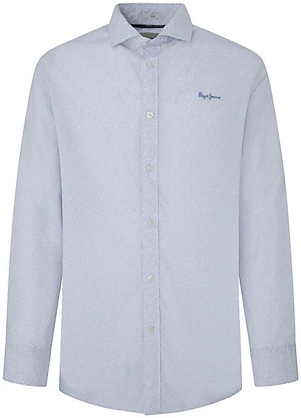 Pepe Jeans Langarmhemd mit Logo-Schriftzug auf günstig online kaufen