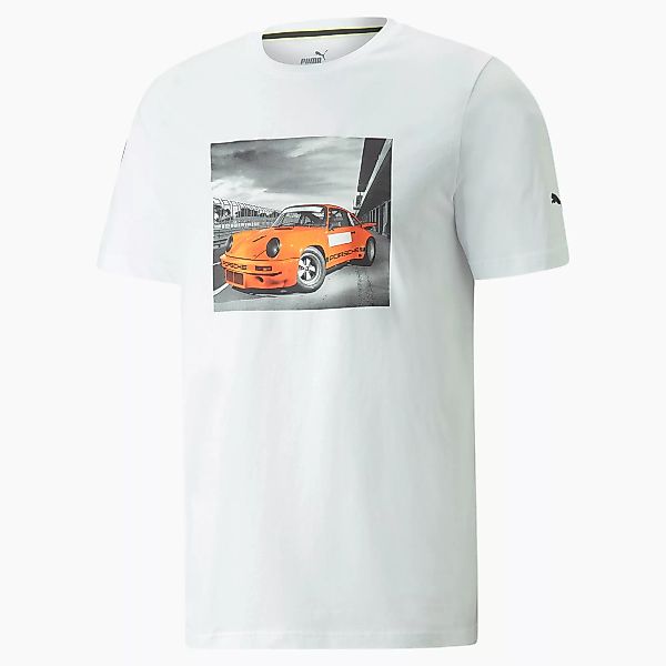PUMA Porsche Legacy Herren T-Shirt mit FTL Grafik | Mit Aucun | Weiß | Größ günstig online kaufen
