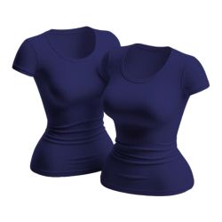 LouAnne T-Shirt 2-er Pack Kurzarm Biobaumwolle günstig online kaufen