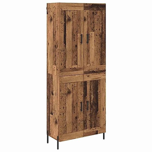 vidaXL Highboard 2-Tlg Altholz Holzwerkstoff 3415606 günstig online kaufen