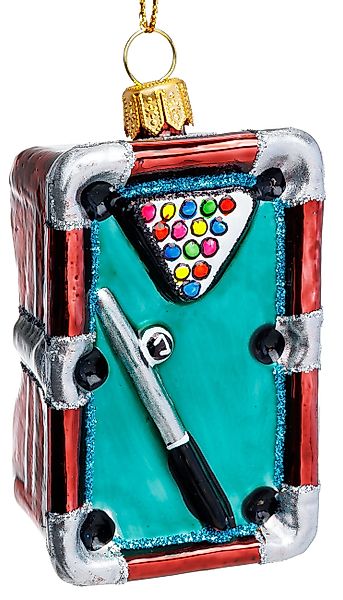 SIKORA Weihnachtsbaumkugel Pool Billard Tisch besondere günstig online kaufen