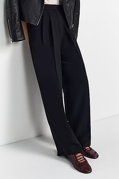 RICHROYAL Bügelfaltenhose Mit Markenlabel über der günstig online kaufen