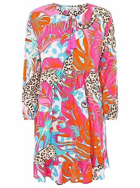 Zwillingsherz Sommerkleid Zwillingsherz Kleid Leoparden Dschungel günstig online kaufen