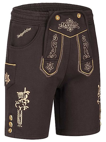 Steigenhöfer Manufaktur Jogginghose "MORITZ" kurze Jogginghose im Lederhose günstig online kaufen