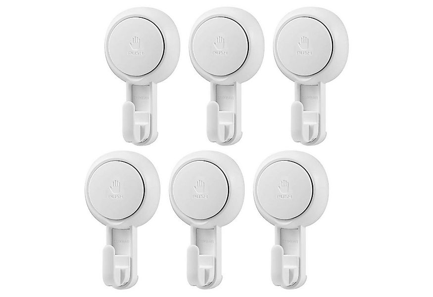 Elegear Wandhaken Wandhaken 4 Saugnapf Haken Handtuchhaken Ohne Bohren, Bad günstig online kaufen