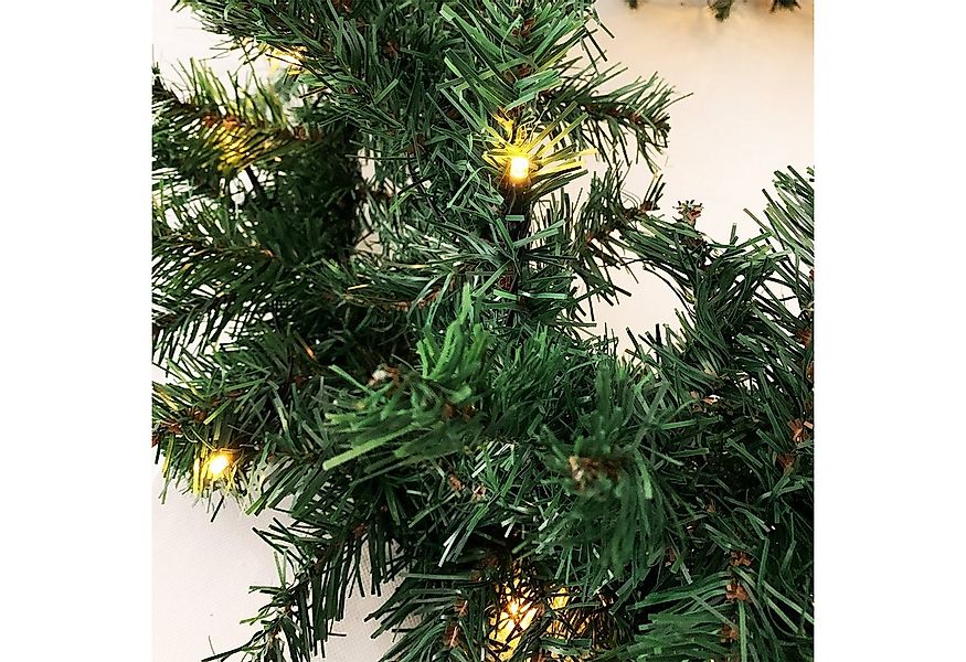 Mojawo Lichtervorhang Batteriebetriebene XXL LED-Tannengirlande 8,10 m – fü günstig online kaufen