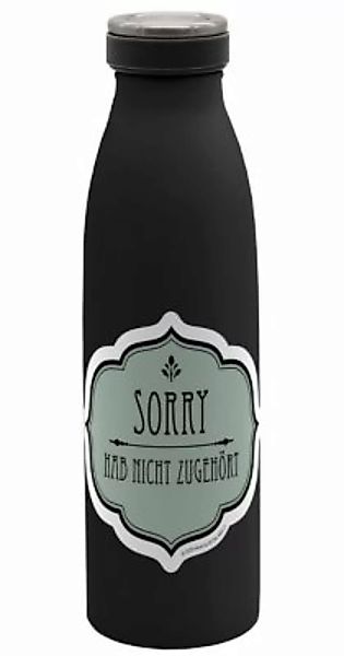 Geda Labels Isolierflasche Sorry 500ml Isolierflaschen bunt günstig online kaufen