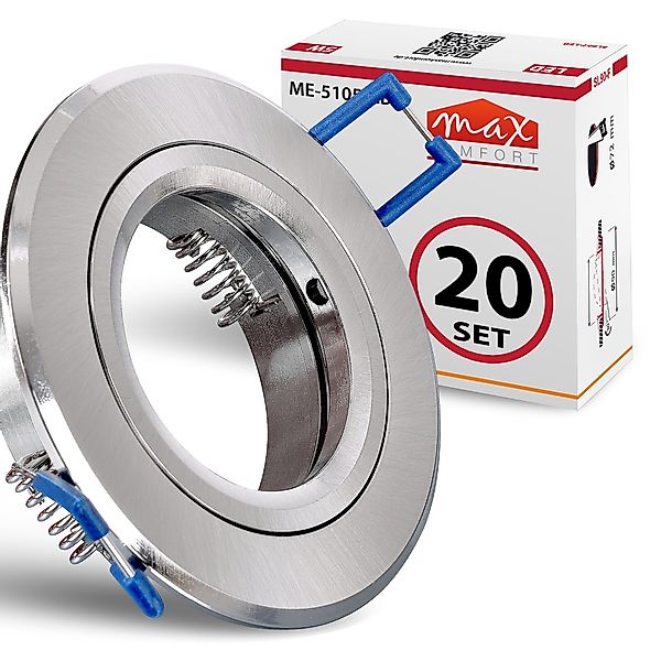 Maxkomfort Einbauleuchte Einbaustrahler 5105, ohne Leuchtmittel, günstig online kaufen