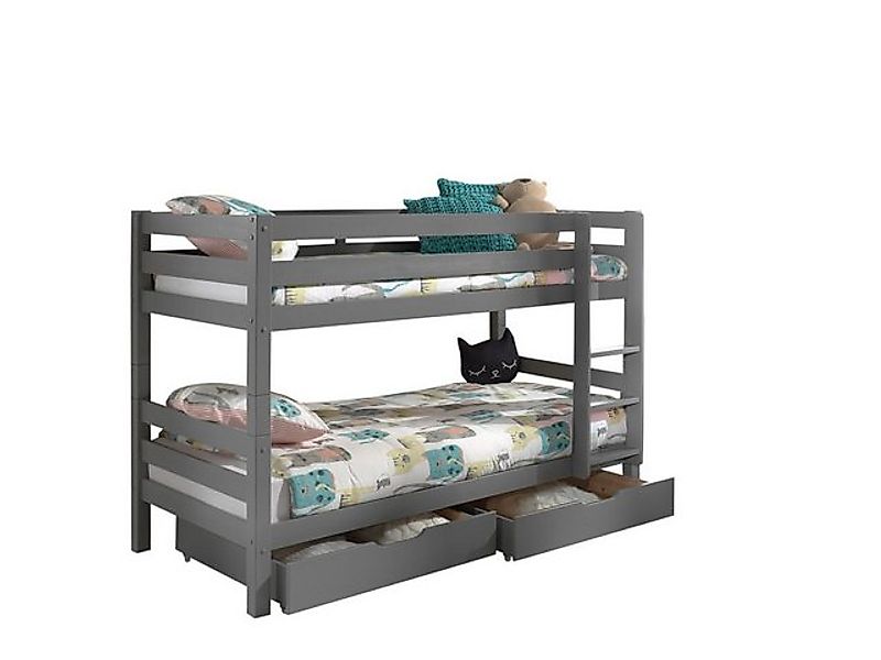 58 aufm Kessel Bettgestell Etagenbett + Schubladen Karolina 210x105x140 Hoc günstig online kaufen