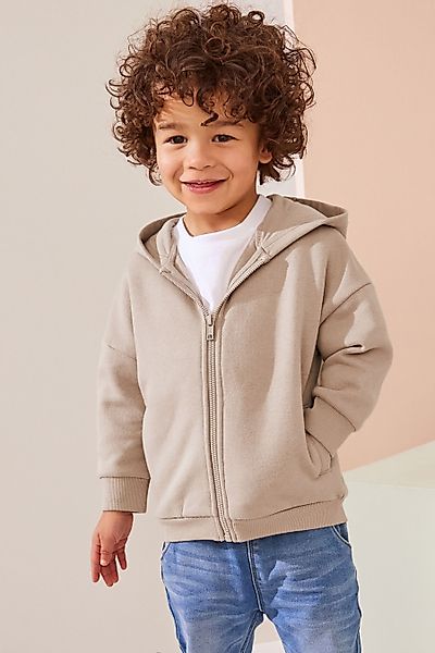 Next Kapuzensweatjacke Oversize-Kapuzenjacke mit Reißverschluss (1-tlg) günstig online kaufen