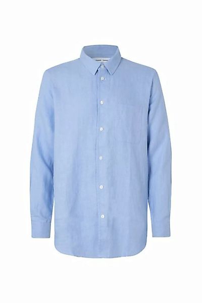 Samsoe & Samsoe Langarmhemd Herren Leinenhemd LIAM NF (1-tlg) günstig online kaufen