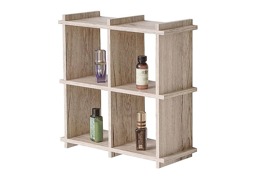 HTI-Line Wandregal Wandregal Altona 907a, Stück, 4 Regalfächer günstig online kaufen