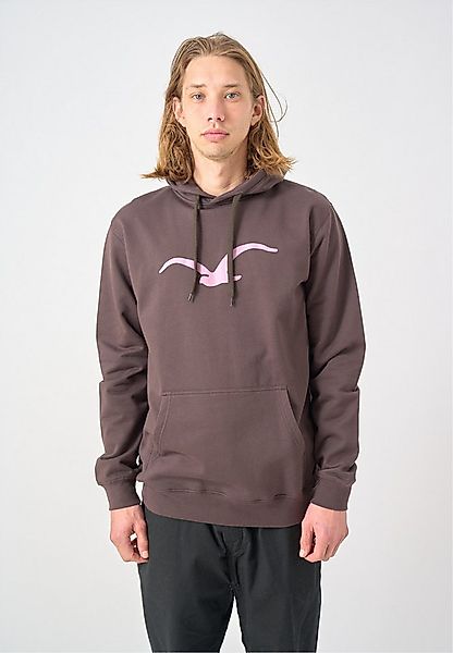 Cleptomanicx Kapuzensweatshirt Mowe mit Logo-Druck günstig online kaufen