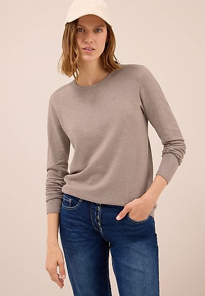 Cecil Strickpullover, mit feinem Detail an der Schulter und Viskose-Anteil günstig online kaufen