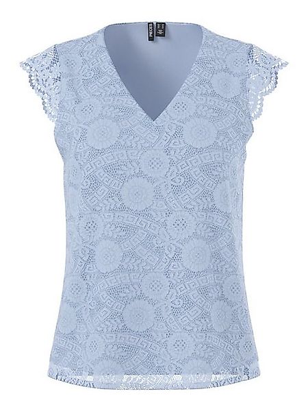 pieces Spitzenshirt – Feminines Spitzentop für elegante und vielseitige Loo günstig online kaufen