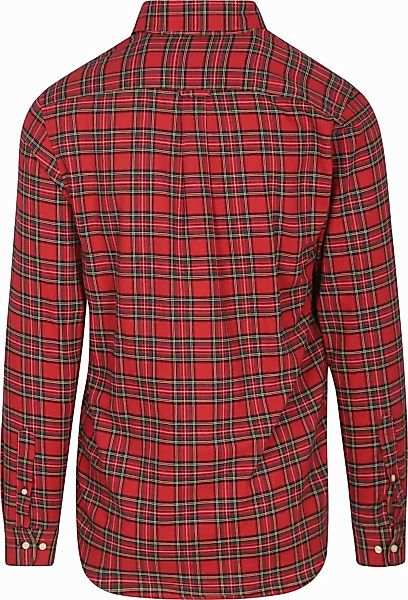 Steppin' Out Flanel Hemd Karos Rot - Größe M günstig online kaufen