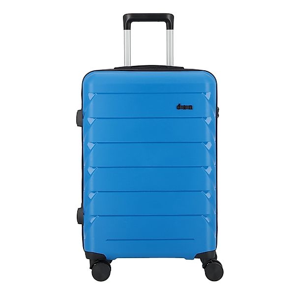 D&N Hartschalen-Trolley Travel Line, 4 Rollen, günstig online kaufen
