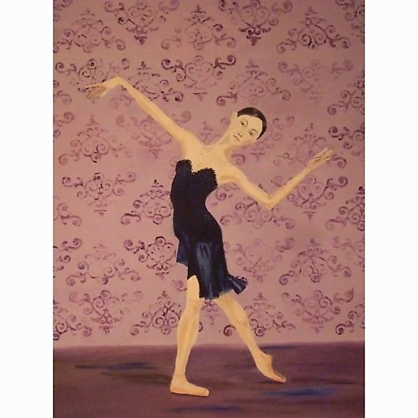 Original und Unikat: Handgemaltes ?lgem?lde BALLERINA 108 x 82cm günstig online kaufen