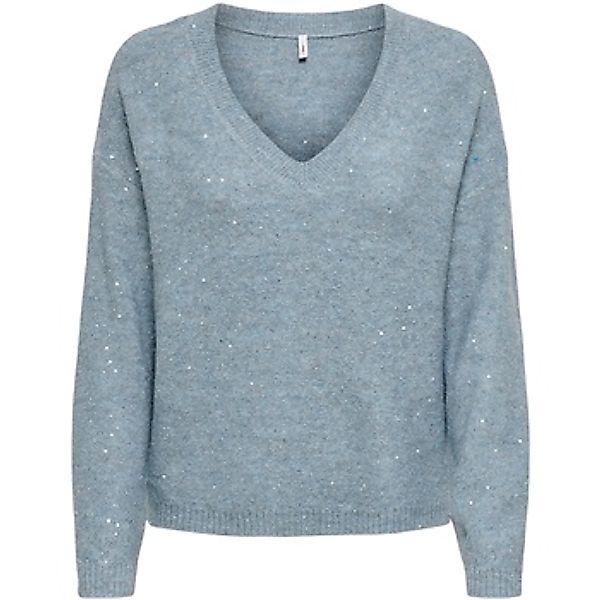 Only  Pullover Onlarizona Ls Sequins V-Neck Pul Knt 15358452 günstig online kaufen
