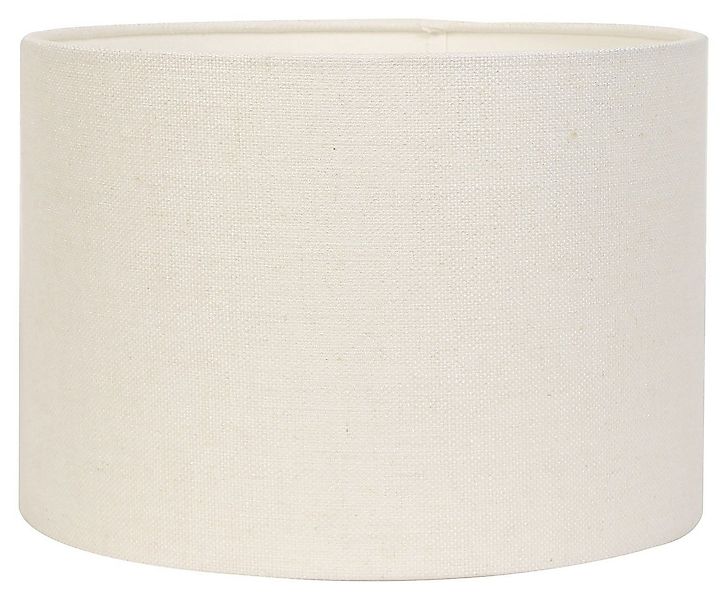 Light & Living Lampenschirm LIVIGNO, Ø 40 cm, Cremeweiß, Außenmaterial Stof günstig online kaufen