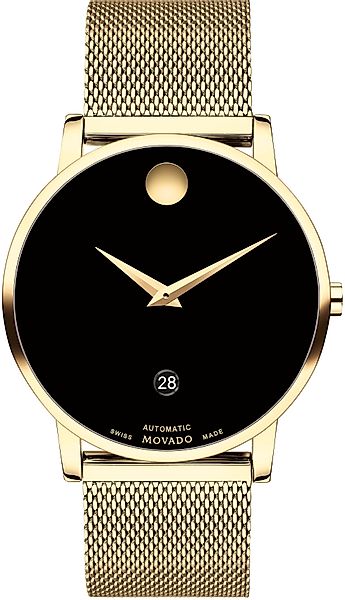 MOVADO Automatikuhr MUSEUM, 0607632, Armbanduhr, Herrenuhr, günstig online kaufen