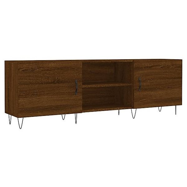 furnicato TV-Schrank Braun Eichen-Optik 150x30x50 cm Holzwerkstoff (1-St) günstig online kaufen