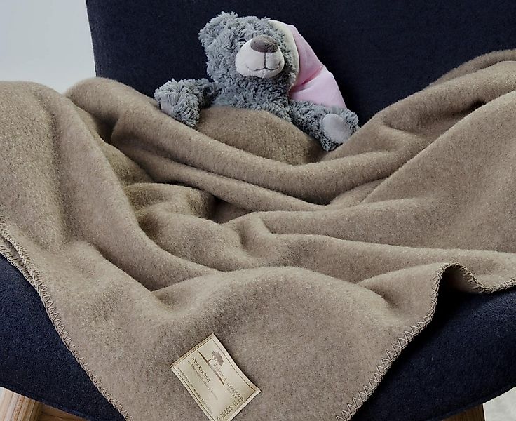 Wolldecke Edle Kaschmirdecke Mongolia umkettelt mit sanftem Flauschflor, Wo günstig online kaufen
