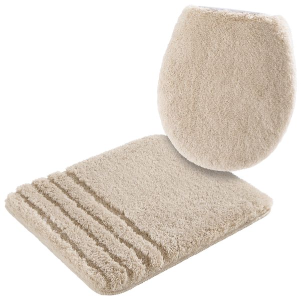Möve Badematte "Loft, Badvorleger, Badezimmer Teppich" Höhe 30 mm rutschhem günstig online kaufen