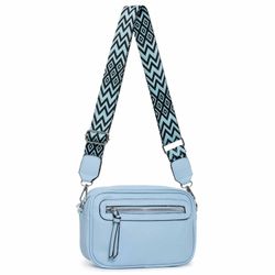 ITALYSHOP24 Schultertasche Damen Umhängetasche CrossBody Brusttasche günstig online kaufen