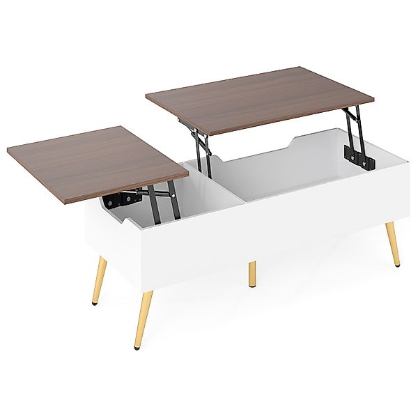 COSTWAY Couchtisch (1-St), höhenverstellbar, Wohnzimmertisch mit günstig online kaufen