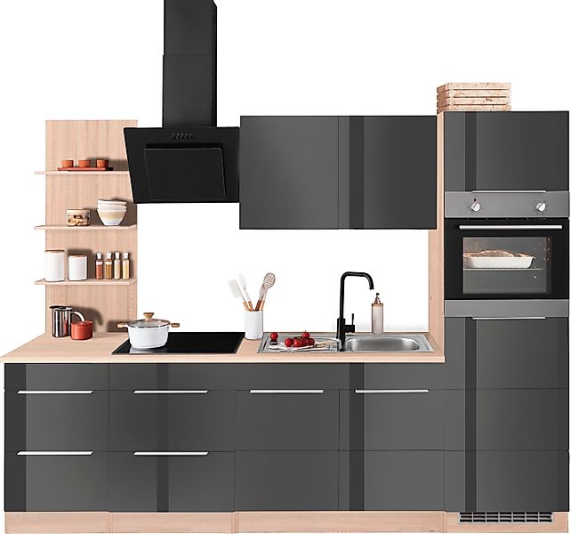 KOCHSTATION Küchenzeile »KS-Brindisi Breite 270 cm«, wahlweise mit E-Geräte günstig online kaufen