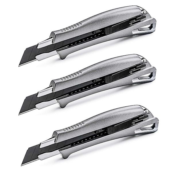 HAC24 Cuttermesser Profi Cuttermesser Teppichmesser Universalmesser günstig online kaufen