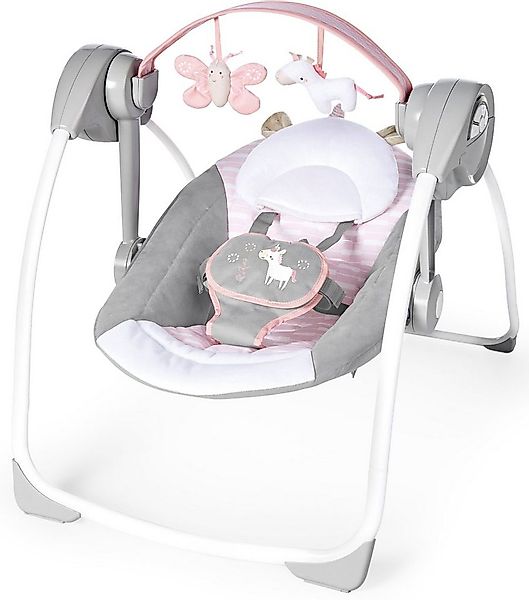 ingenuity Babyschaukel Comfort 2 Go, Flora Unicorn, tragbar günstig online kaufen