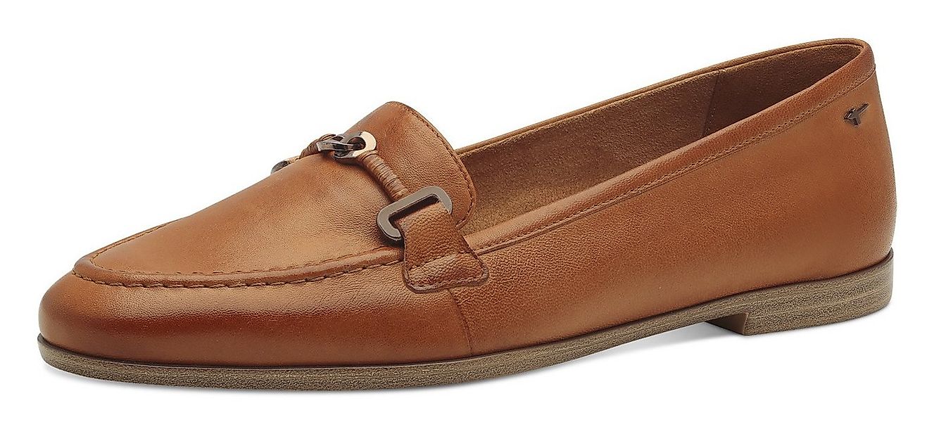 Tamaris Slipper, Blockabsatz, Schlupfschuh, Businessschuh mit hübscher Zier günstig online kaufen