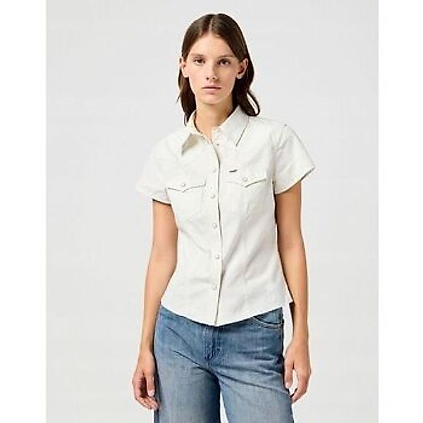 Wrangler  Blusen 112362606 SHRUNKEN-WHITE günstig online kaufen