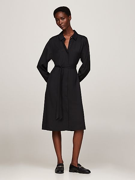 Tommy Hilfiger Hemdblusenkleid FLUID VISCOSE SHIRT günstig online kaufen