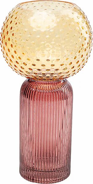 Kare Design Tischvase "Vase Marvelous Duo Gelb Lila 31cm" günstig online kaufen