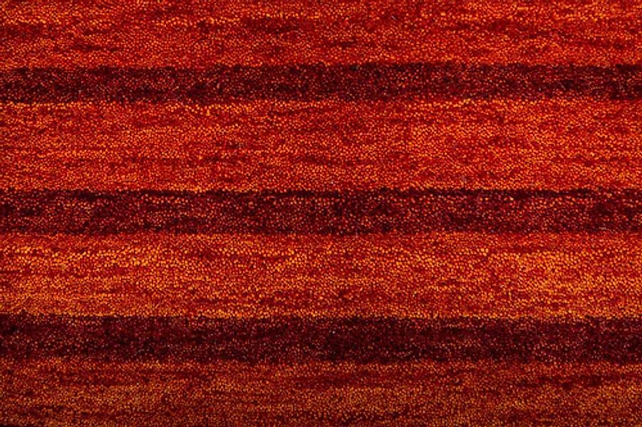 morgenland Wollteppich »Gabbeh Teppich handgewebt rost«, rechteckig, Kurzfl günstig online kaufen