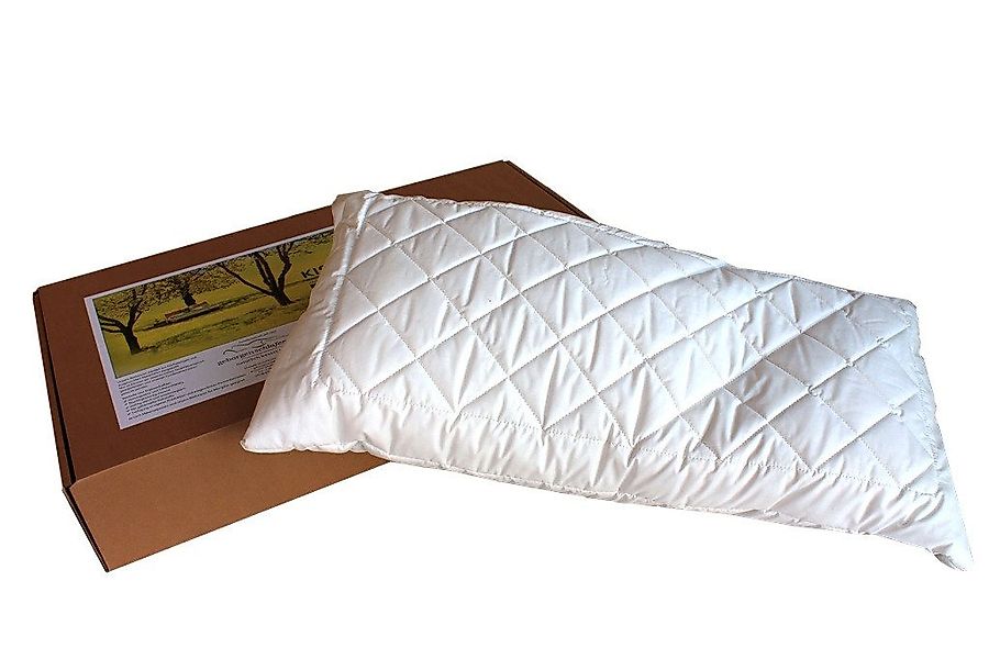 geborgenschlafen Zirbenkissen mit Schafschurwolle – Höhenverstellbar – Bio günstig online kaufen