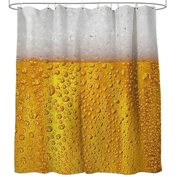 SANILO Duschvorhang Bier 180 x 200 cm günstig online kaufen