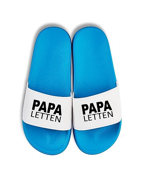 Youth Designz Herren Badelatschen "Papa Letten" günstig online kaufen