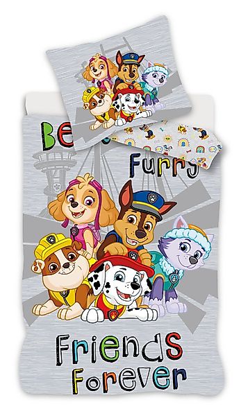 PAW PATROL Bettwäsche Paw Patrol Grey günstig online kaufen