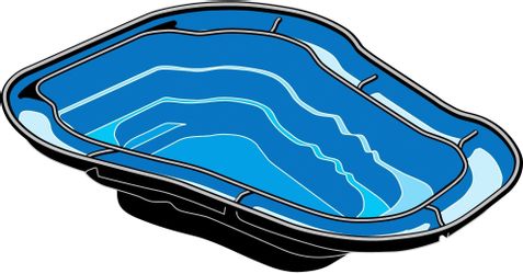 Ubbink Fertigteich Ocean II 2000L HDPE Teichbecken günstig online kaufen