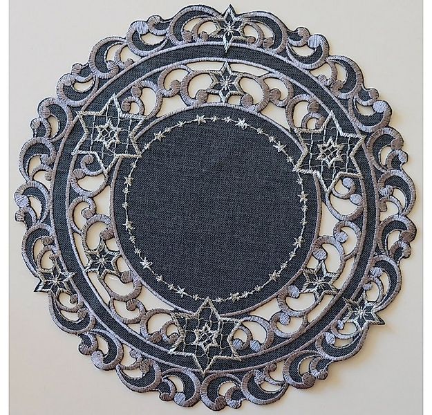 matches21 HOME & HOBBY Tischdecke Tischdeckchen SELINA Stern Cutout Stick d günstig online kaufen