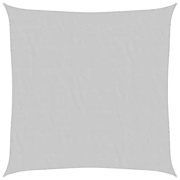 vidaXL Sonnensegel Hellgrau 4x4 m 100% Polyester Oxford 4000403 günstig online kaufen